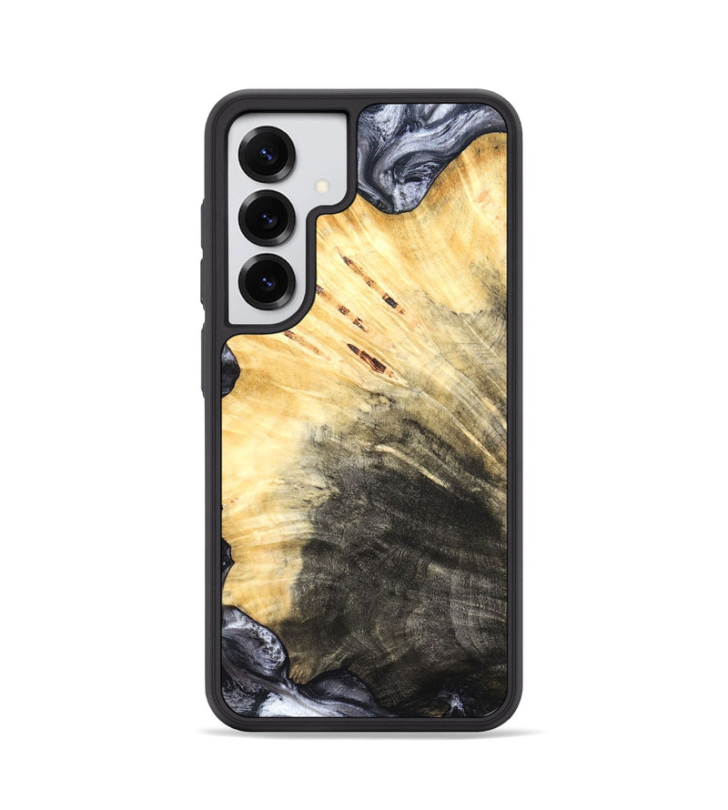 Galaxy S25 Wood Phone Case - Karli (Black & White, 819632)