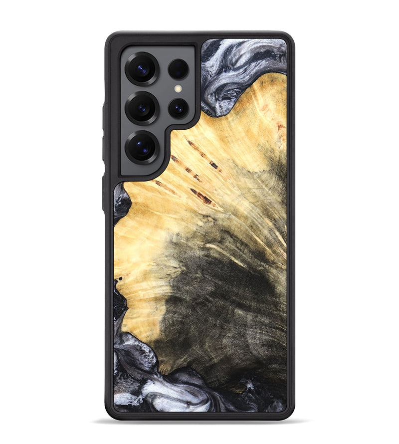 Galaxy S25 Ultra Wood Phone Case - Karli (Black & White, 819632)