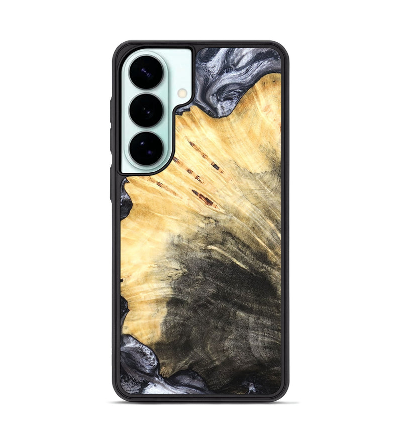 Galaxy S26 Plus Wood Phone Case - Karli (Black & White, 819632)
