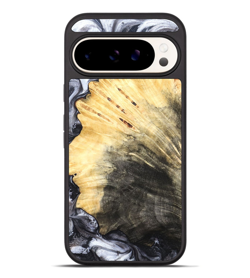 Pixel 10 Pro XL Wood Phone Case - Karli (Black & White, 819632)