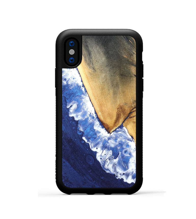 iPhone Xs Wood Phone Case - Sloan (Coastal, 819638)