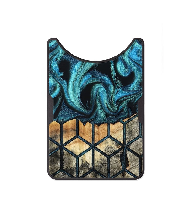 Alloy Wood Wallet - Luann (Pattern, 819641)