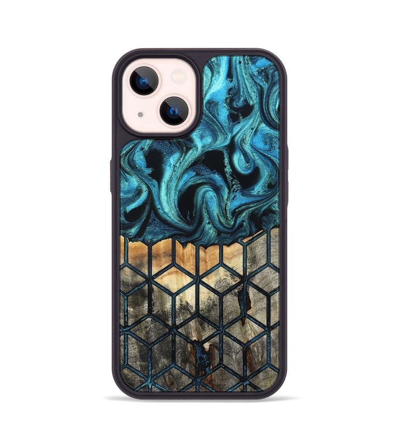 iPhone 14 Wood Phone Case - Luann (Pattern, 819641)