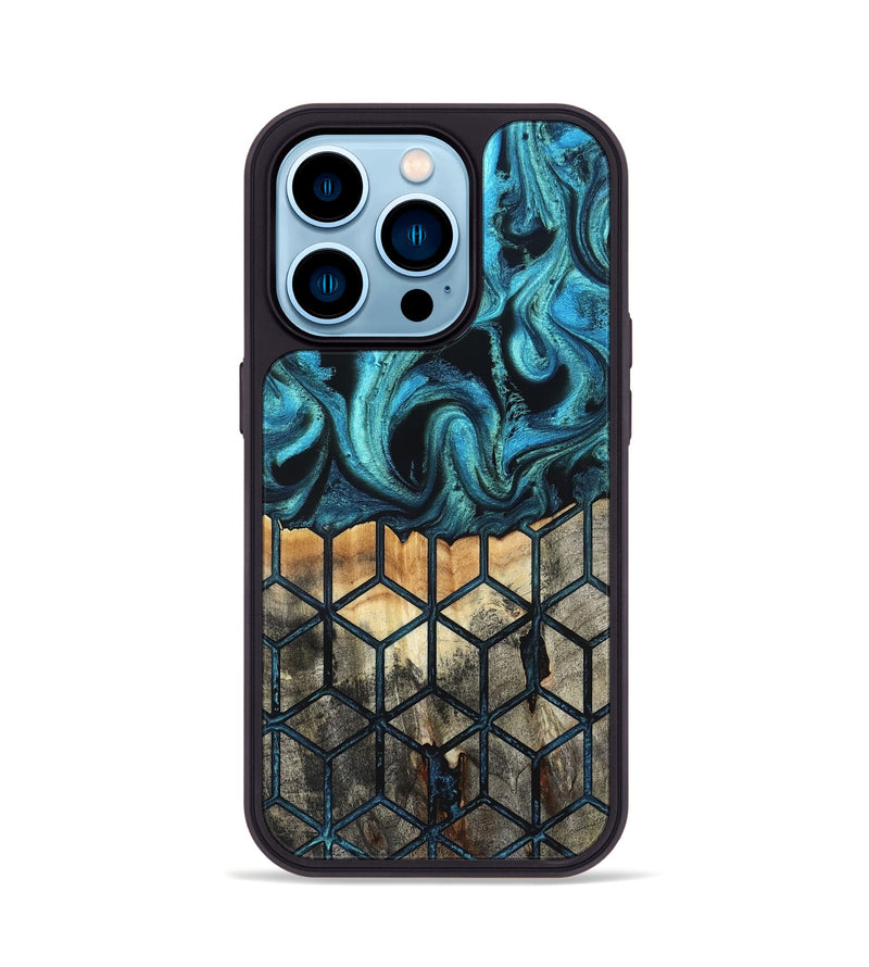 iPhone 14 Pro Wood Phone Case - Luann (Pattern, 819641)