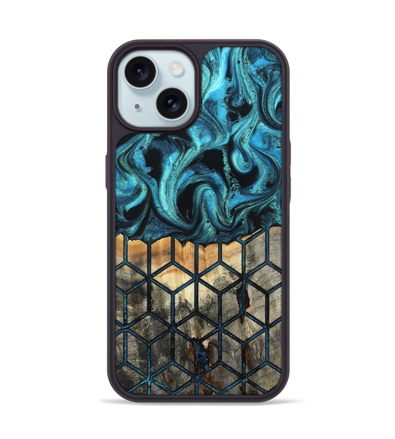 iPhone 15 Wood Phone Case - Luann (Pattern, 819641)