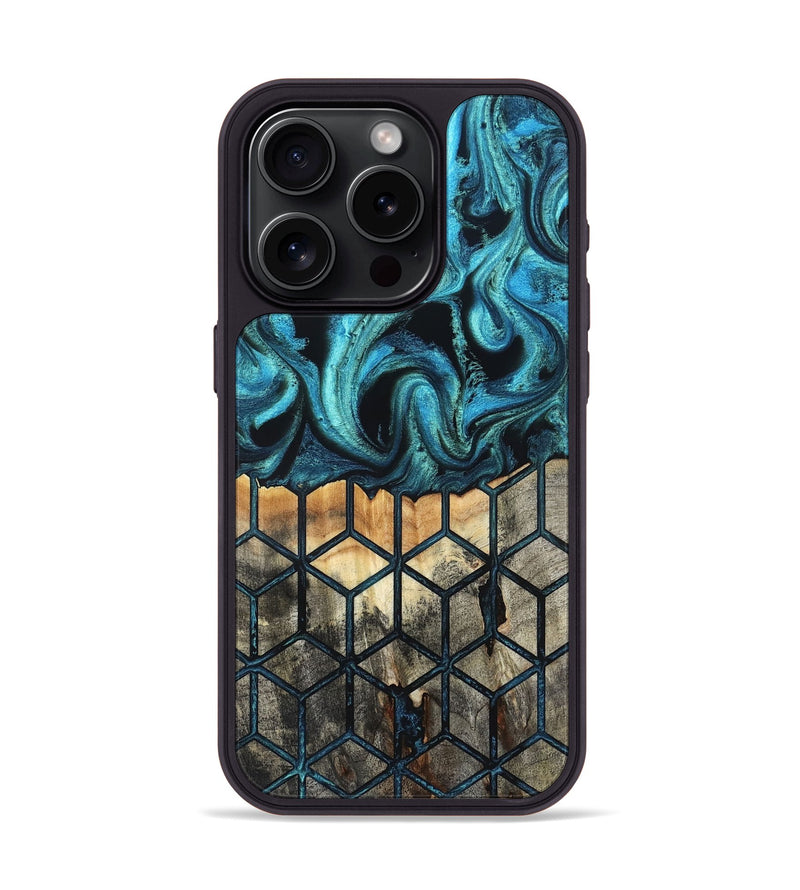 iPhone 15 Pro Wood Phone Case - Luann (Pattern, 819641)