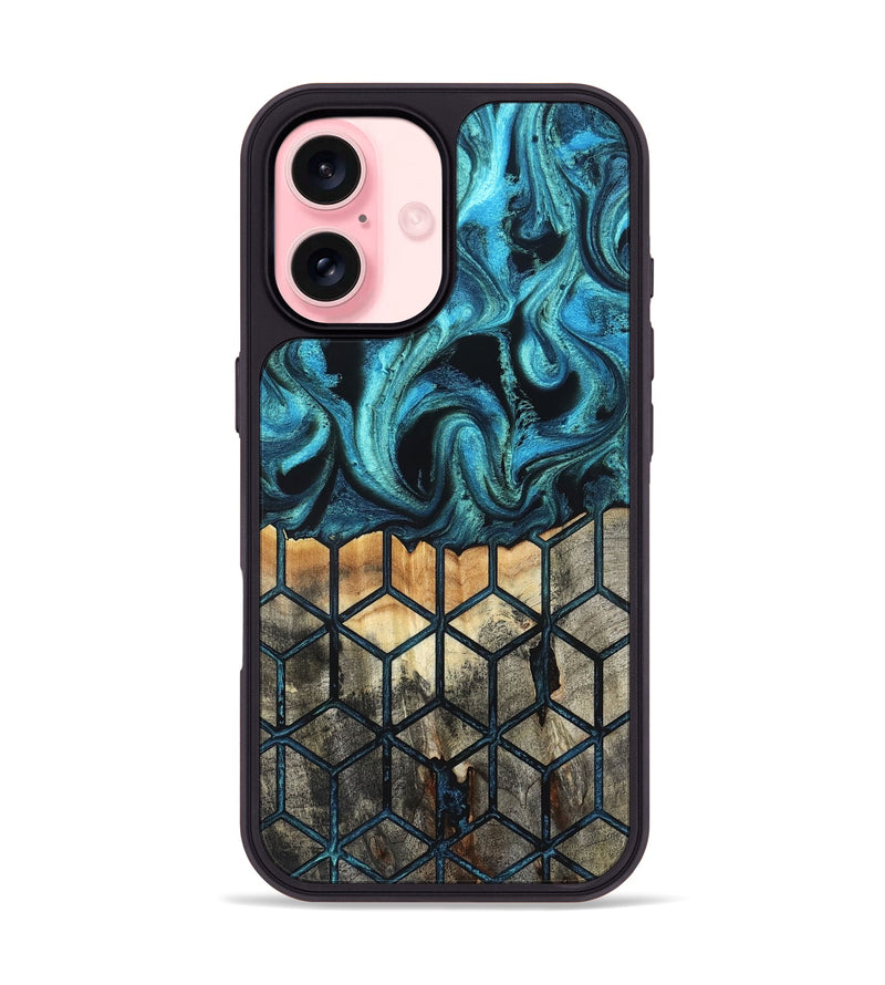 iPhone 16 Wood Phone Case - Luann (Pattern, 819641)