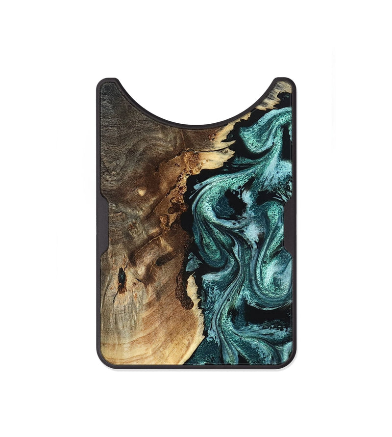 Alloy Wood Wallet - David (Green, 819648)