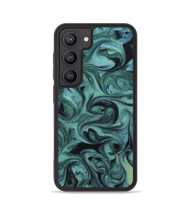 Galaxy S23 ResinArt Phone Case - Cecelia (Green, 819650)