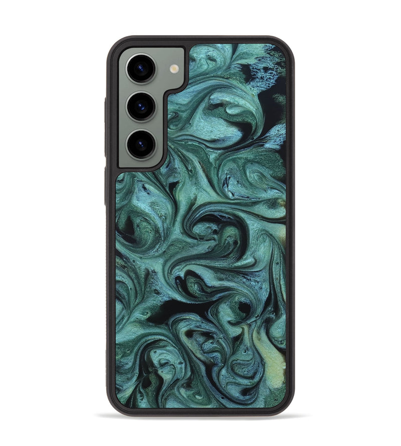 Galaxy S23 Plus ResinArt Phone Case - Cecelia (Green, 819650)