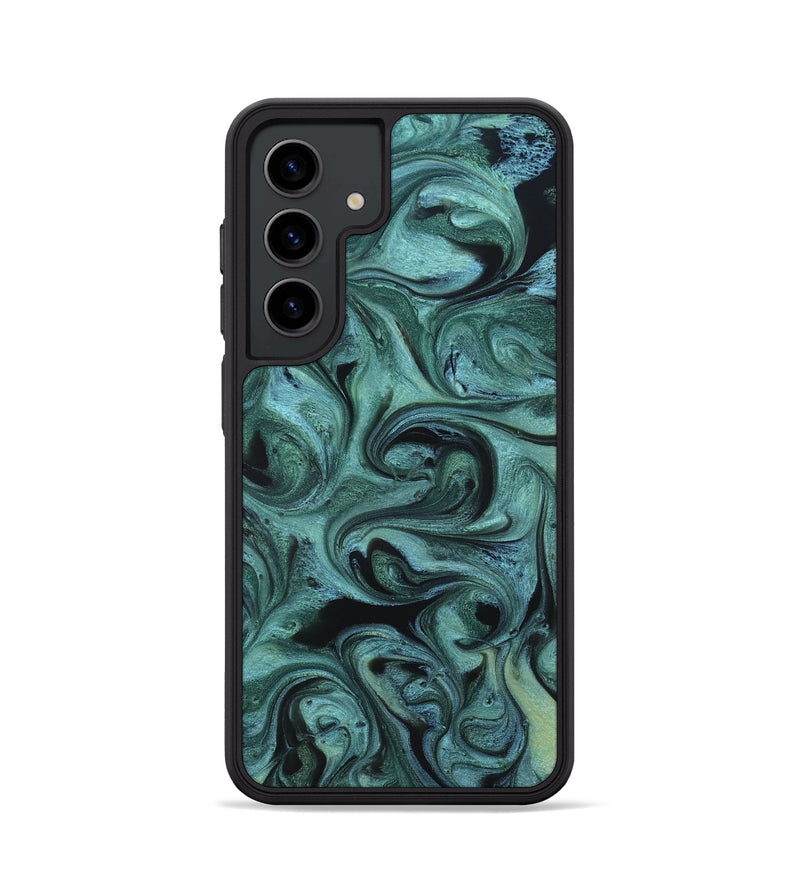 Galaxy S24 ResinArt Phone Case - Cecelia (Green, 819650)