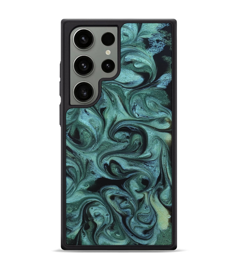 Galaxy S24 Ultra ResinArt Phone Case - Cecelia (Green, 819650)