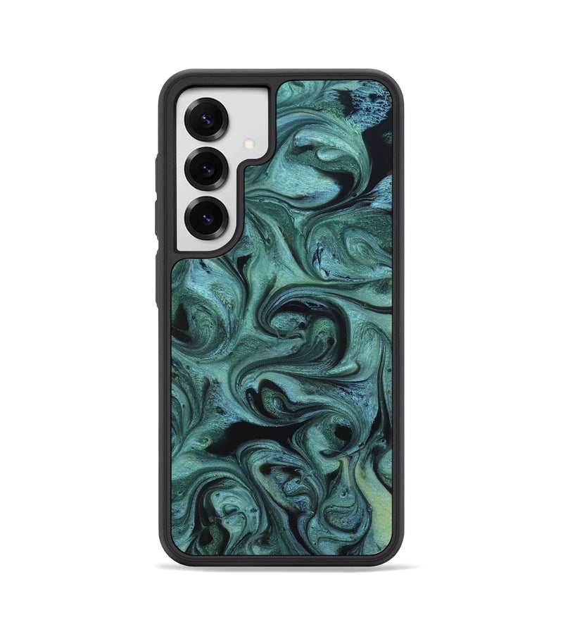 Galaxy S25 ResinArt Phone Case - Cecelia (Green, 819650)