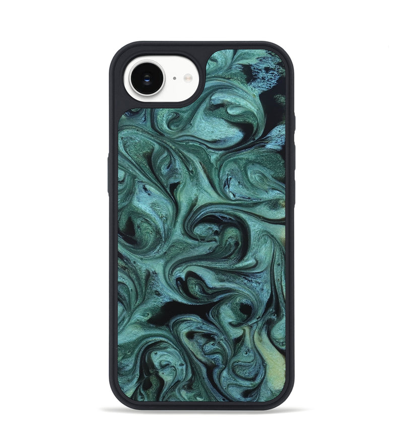 iPhone 17e ResinArt Phone Case - Cecelia (Green, 819650)