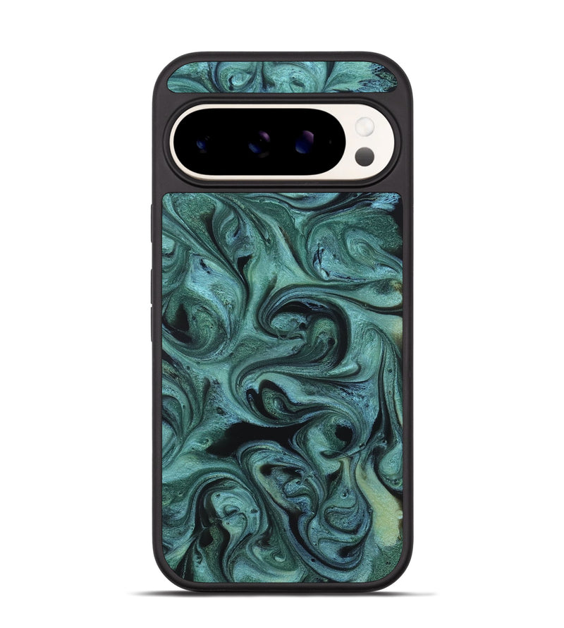 Pixel 9 ResinArt Phone Case - Cecelia (Green, 819650)
