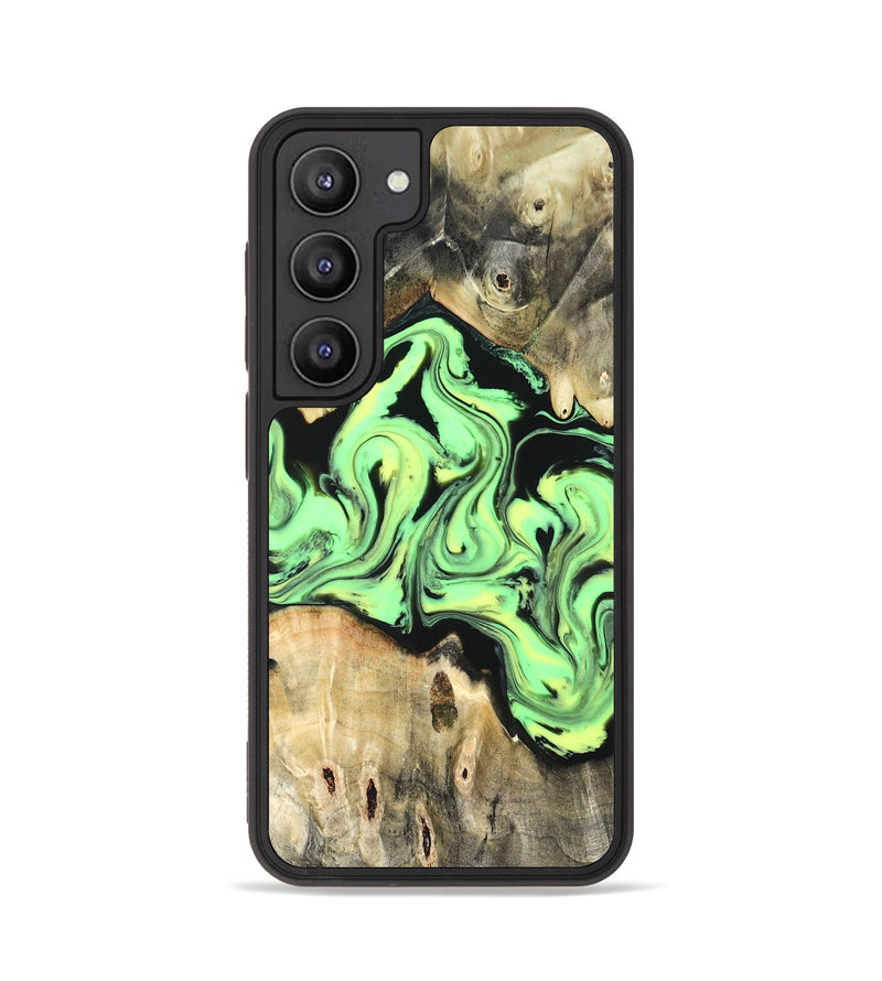 Galaxy S23 Wood Phone Case - Verdie (Neon, 819655)