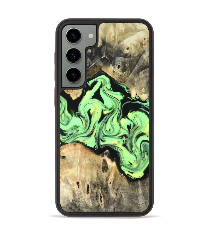 Galaxy S23 Plus Wood Phone Case - Verdie (Neon, 819655)