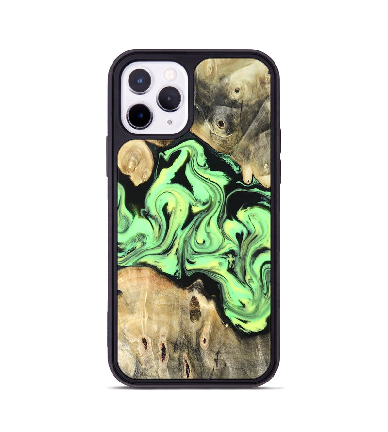 iPhone 11 Pro Wood Phone Case - Verdie (Neon, 819655)
