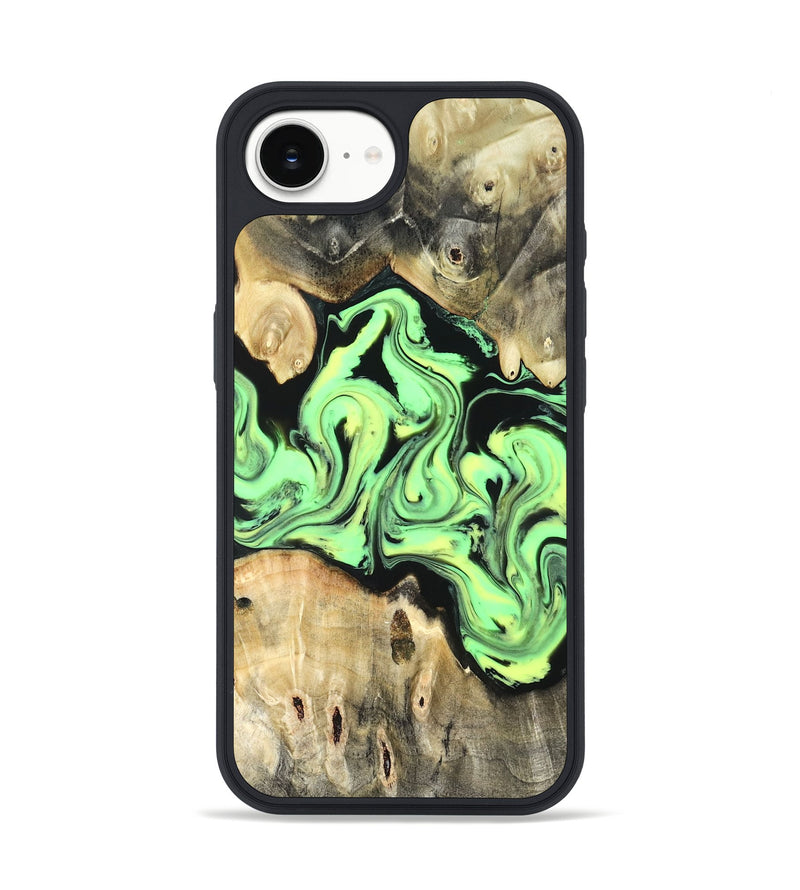 iPhone 16e Wood Phone Case - Verdie (Neon, 819655)