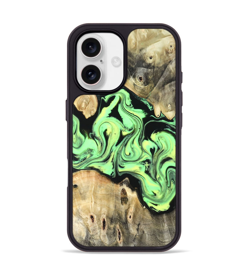 iPhone 17 Wood Phone Case - Verdie (Neon, 819655)