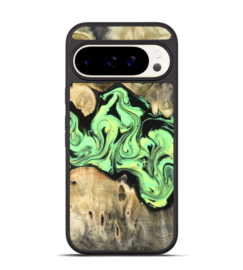 Pixel 9 Pro Wood Phone Case - Verdie (Neon, 819655)
