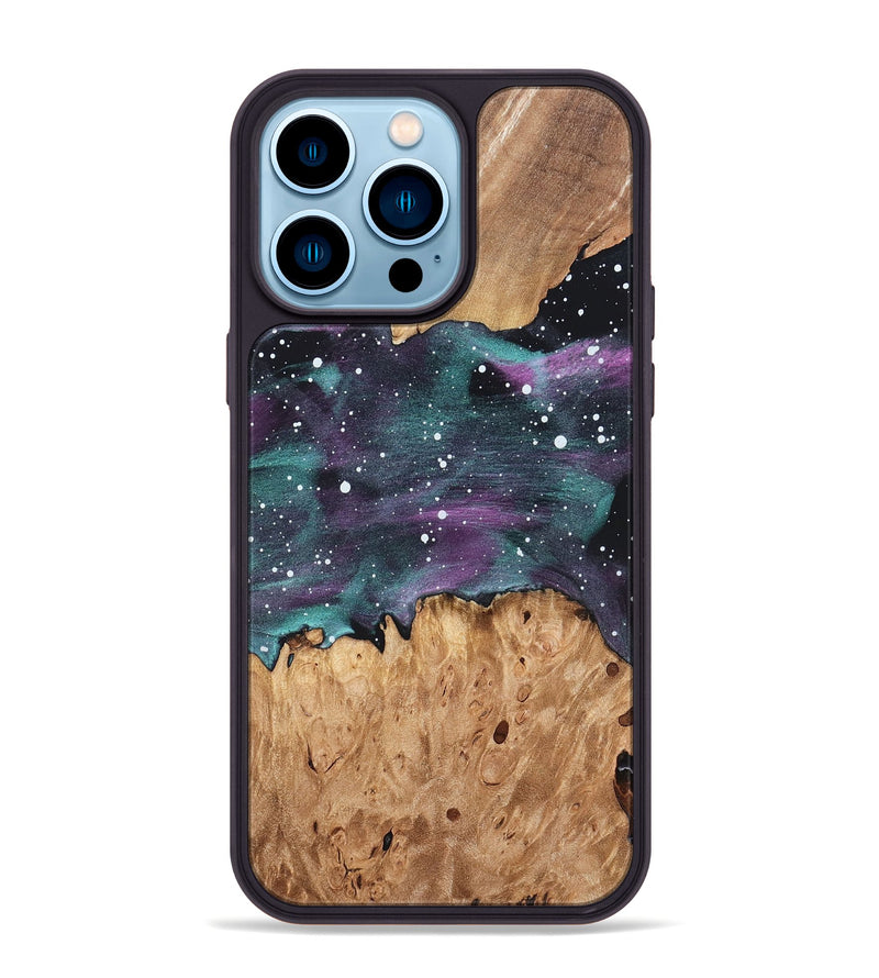 iPhone 14 Pro Max Wood Phone Case - Camren (Cosmos, 819656)