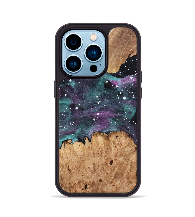 iPhone 14 Pro Wood Phone Case - Camren (Cosmos, 819656)