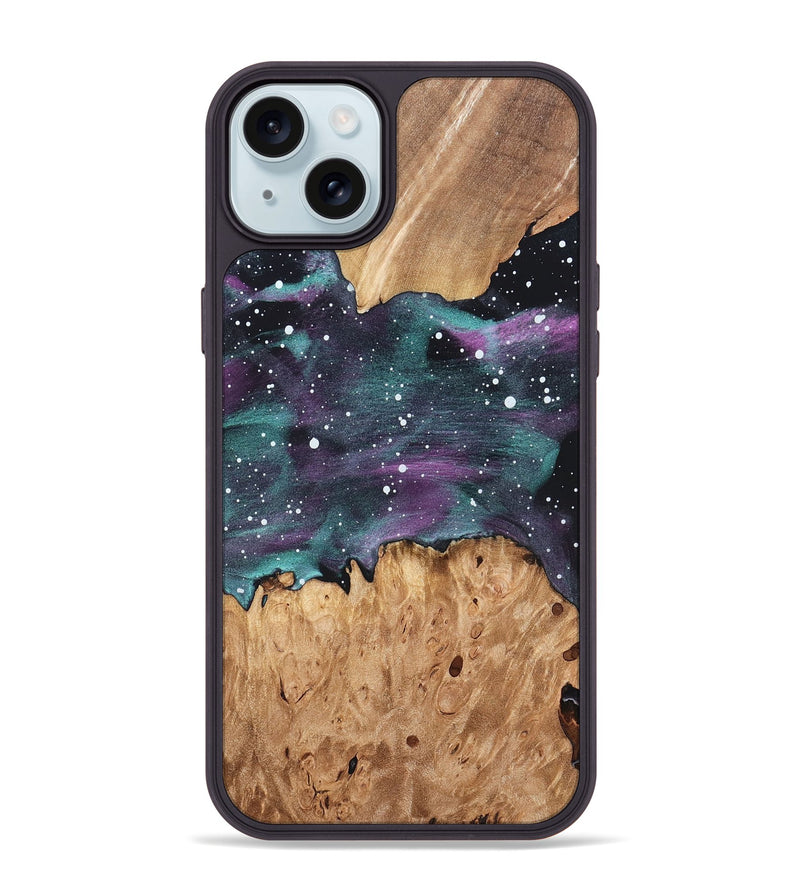 iPhone 15 Plus Wood Phone Case - Camren (Cosmos, 819656)