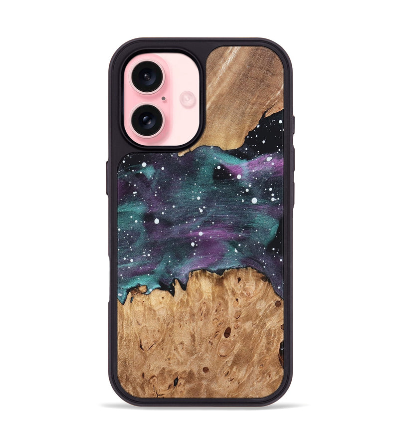iPhone 16 Wood Phone Case - Camren (Cosmos, 819656)