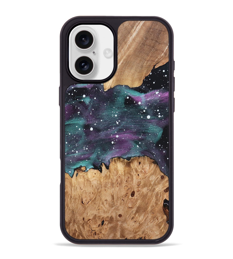 iPhone 16 Plus Wood Phone Case - Camren (Cosmos, 819656)