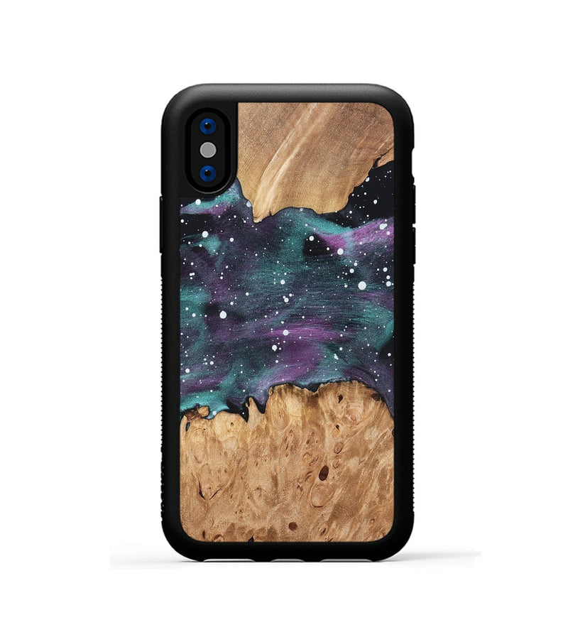 iPhone Xs Wood Phone Case - Camren (Cosmos, 819656)