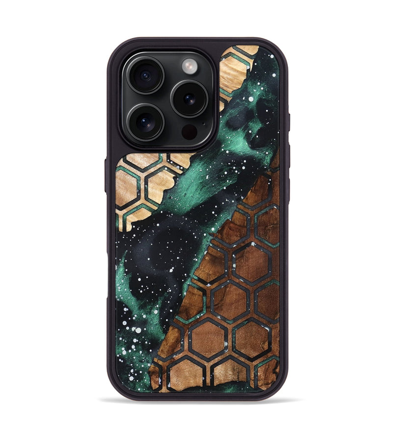 iPhone 16 Pro Wood Phone Case - Hector (Cosmos, 819660)