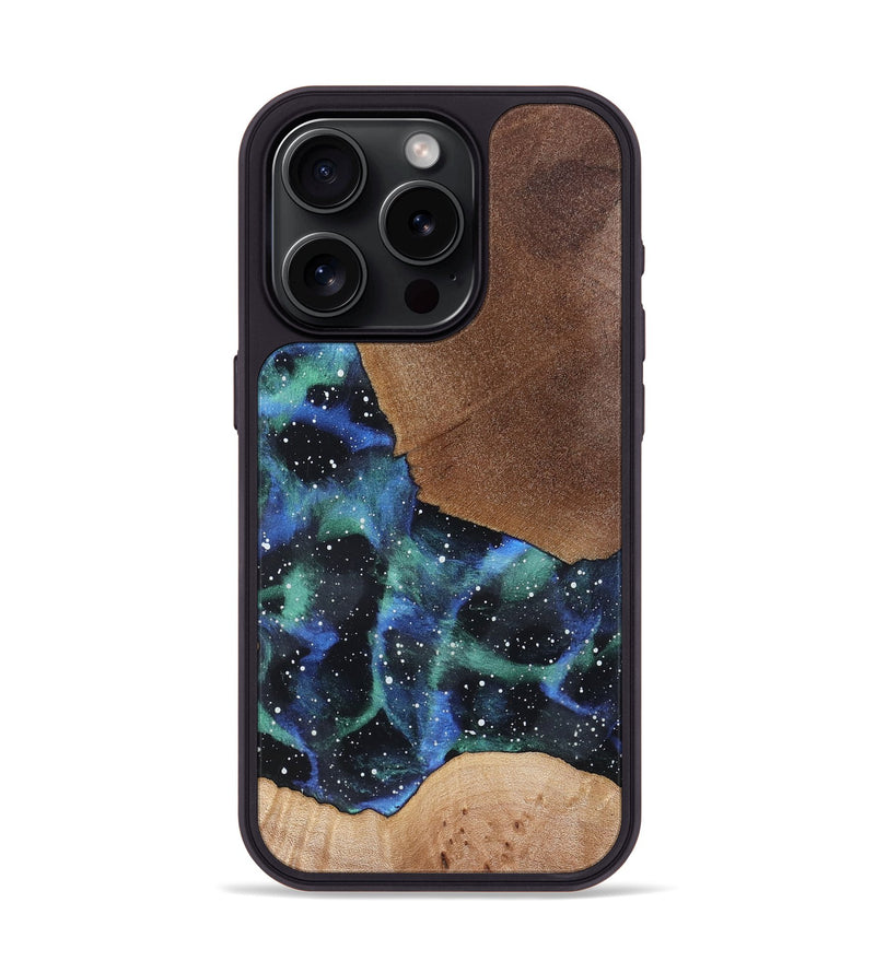 iPhone 15 Pro Wood Phone Case - Jazmyne (Cosmos, 819665)
