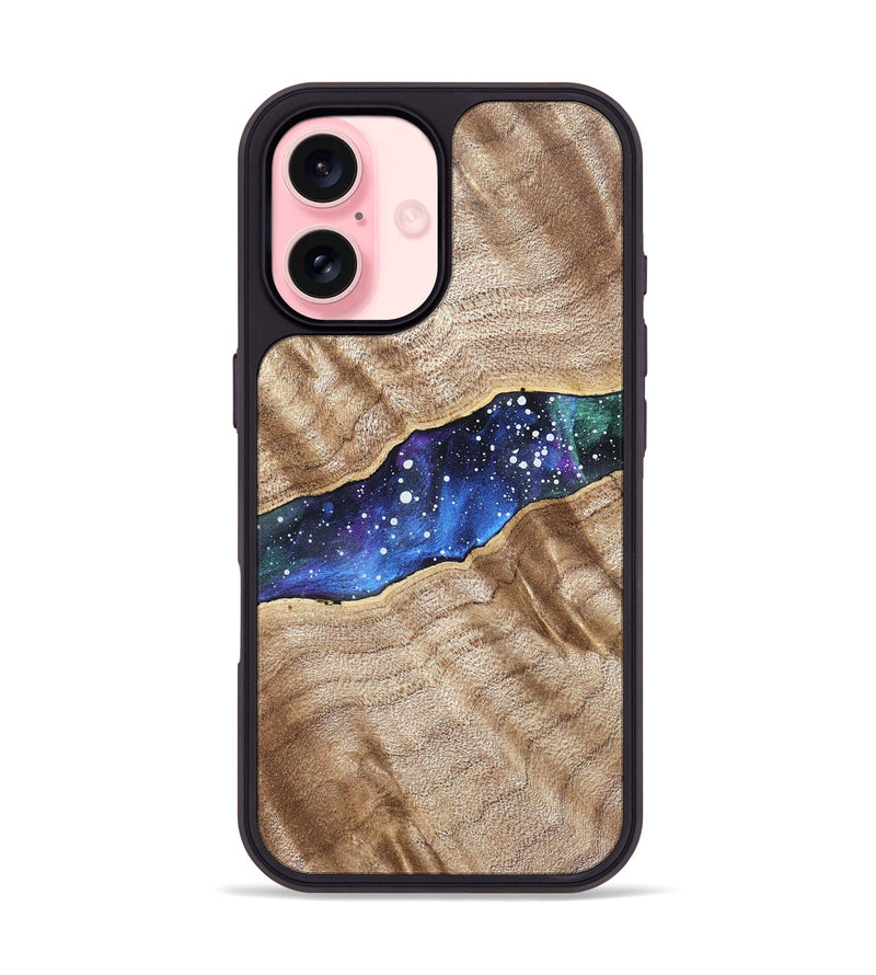 iPhone 16 Wood Phone Case - Merle (Cosmos, 819667)