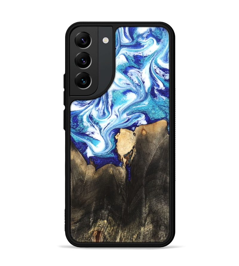 Galaxy S22 Plus Wood Phone Case - Kaiya (Blue, 819669)