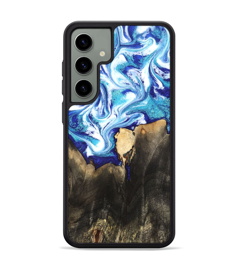 Galaxy S24 Plus Wood Phone Case - Kaiya (Blue, 819669)