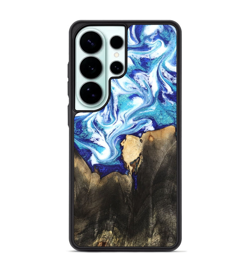 Galaxy S26 Ultra Wood Phone Case - Kaiya (Blue, 819669)