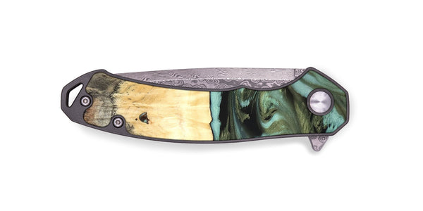 EDC Wood Pocket Knife - Kermit (Green, 819673)