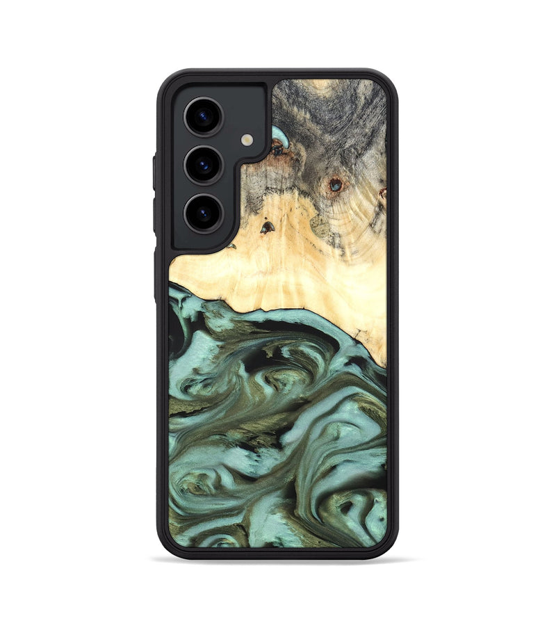 Galaxy S24 Wood Phone Case - Kermit (Green, 819673)