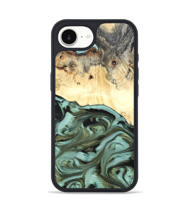 iPhone 17e Wood Phone Case - Kermit (Green, 819673)