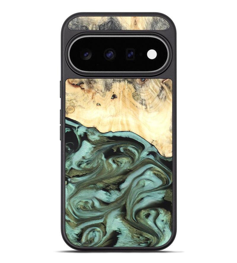 Pixel 11 Pro XL Wood Phone Case - Kermit (Green, 819673)