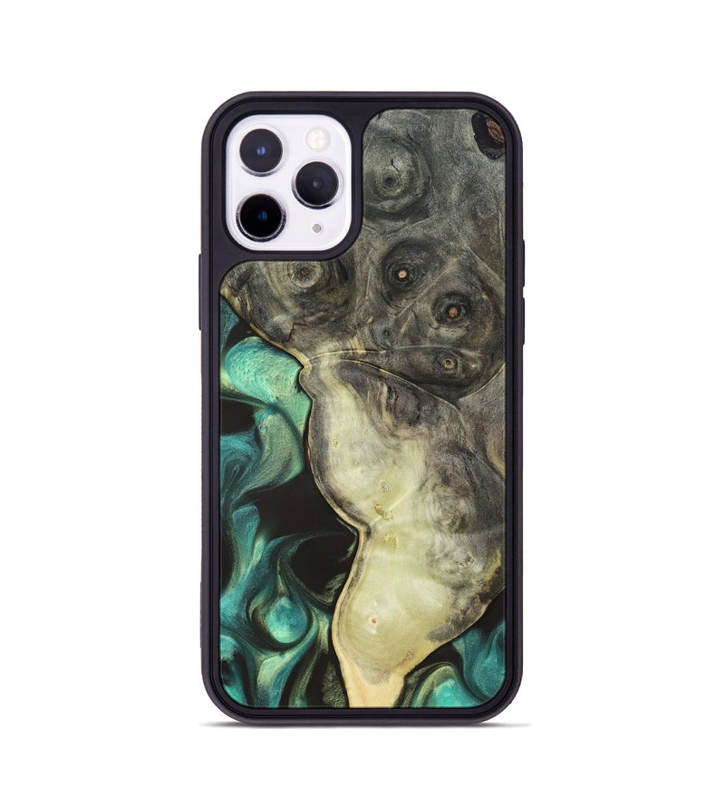 iPhone 11 Pro Wood Phone Case - Henley (Green, 819674)