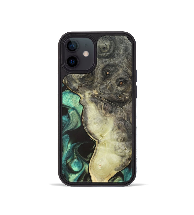 iPhone 12 mini Wood Phone Case - Henley (Green, 819674)