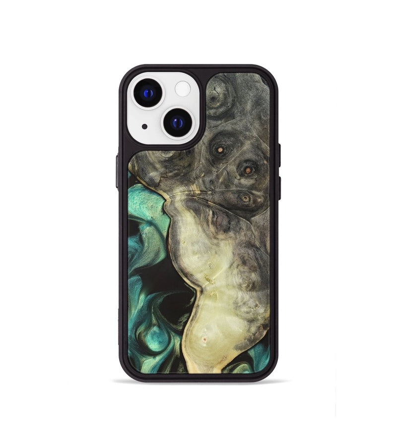 iPhone 13 mini Wood Phone Case - Henley (Green, 819674)