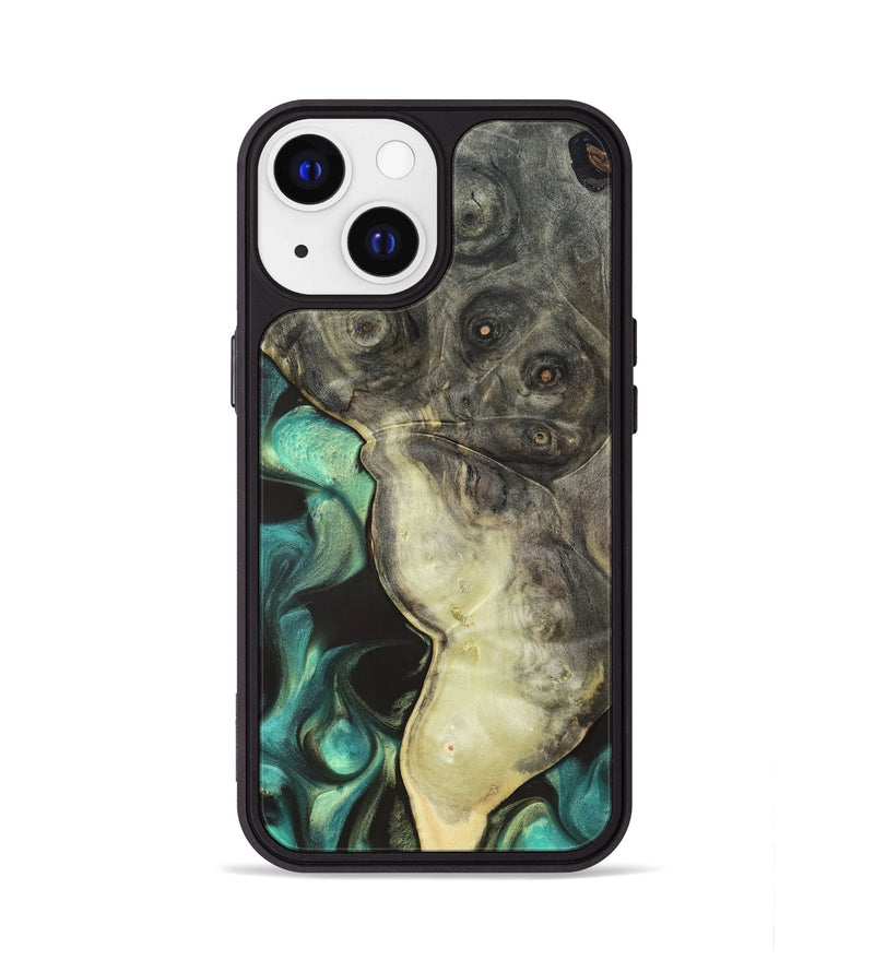 iPhone 13 Wood Phone Case - Henley (Green, 819674)