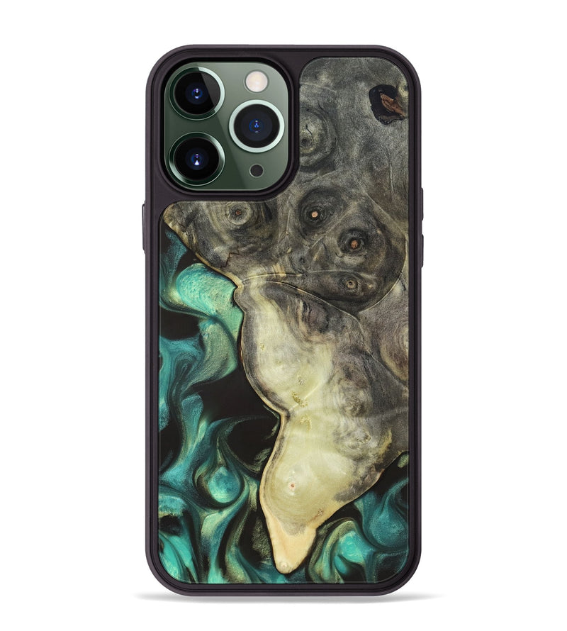 iPhone 13 Pro Max Wood Phone Case - Henley (Green, 819674)