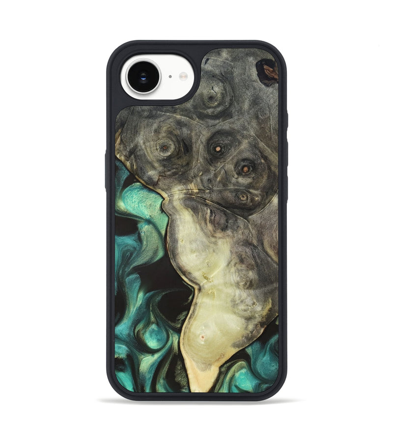 iPhone 16e Wood Phone Case - Henley (Green, 819674)
