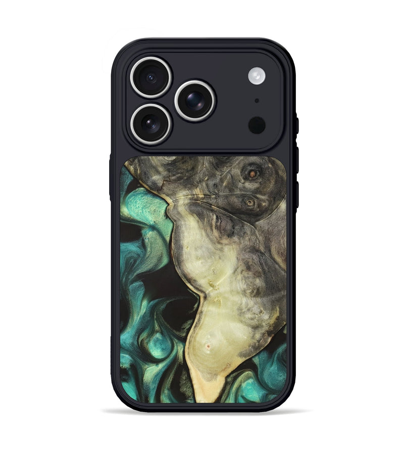 iPhone 17 Pro Wood Phone Case - Henley (Green, 819674)