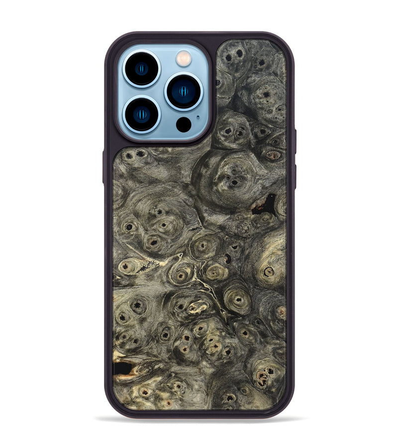 iPhone 14 Pro Max Wood Phone Case - Cleo (Wood Burl, 819680)