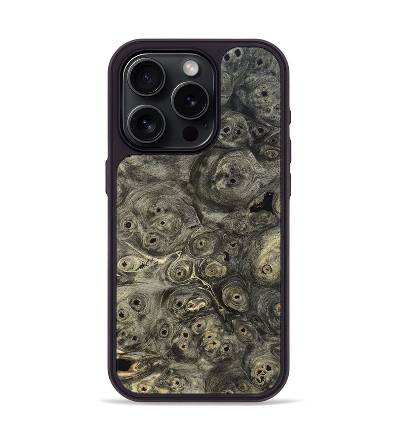 iPhone 15 Pro Wood Phone Case - Cleo (Wood Burl, 819680)